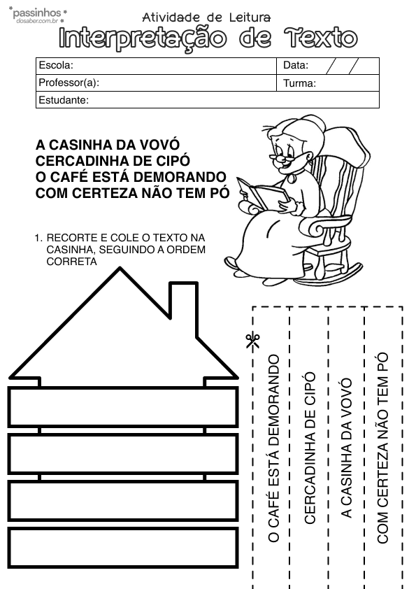 Leitura e interpretação de texto