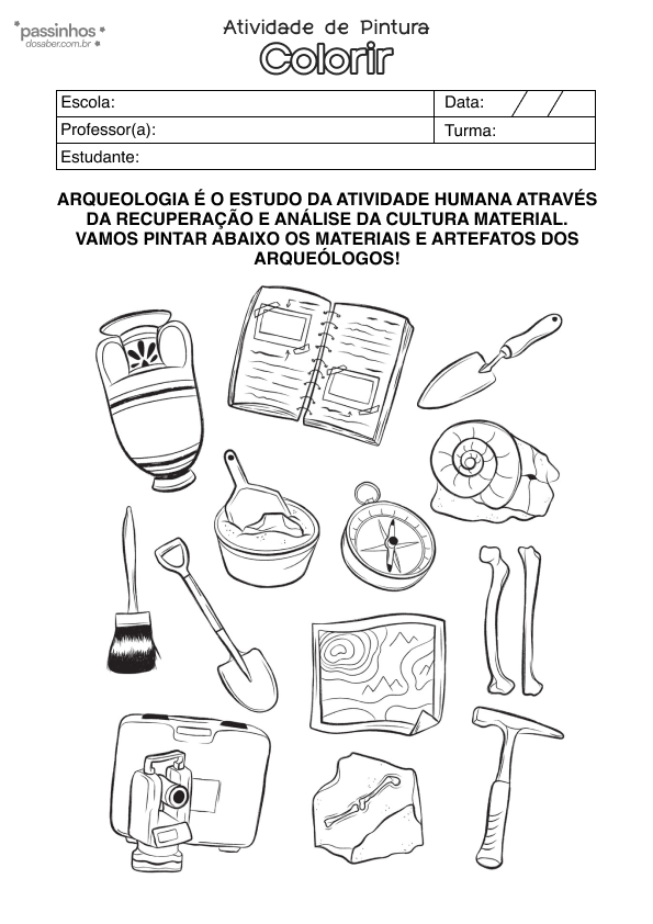 atividade infantil para colorir