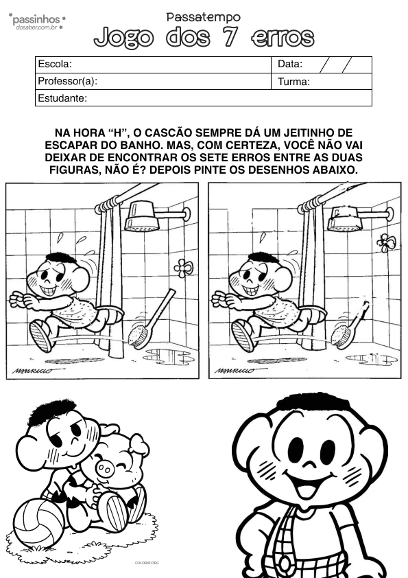 jogo dos 7 erros para crianças