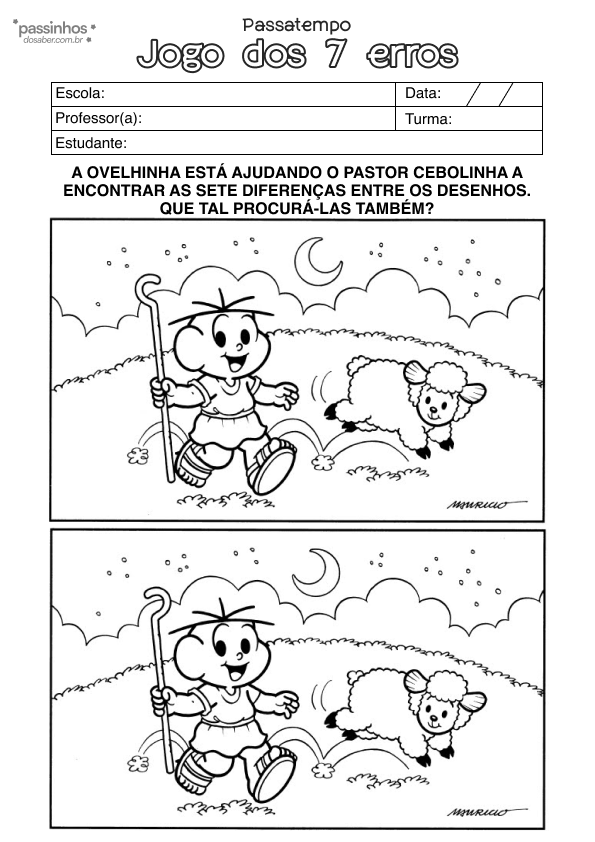 jogo dos 7 erros para crianças